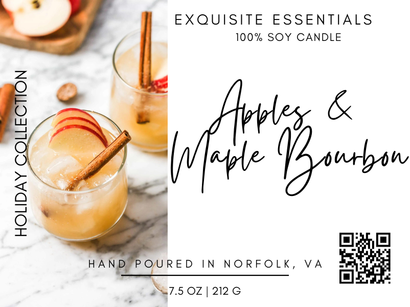 The scent of apples and maple bourbon can take you to a cozy and warm place, where you can relax and unwind. The combination of sweet and woody aromas can create a sense of comfort and tranquility in your home.